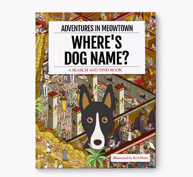 Personalised Smooth Collie Book: Where's Dog Name? Volume 2